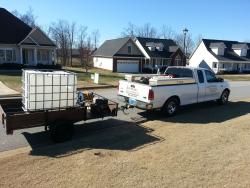 Truck Hauling Chemicals